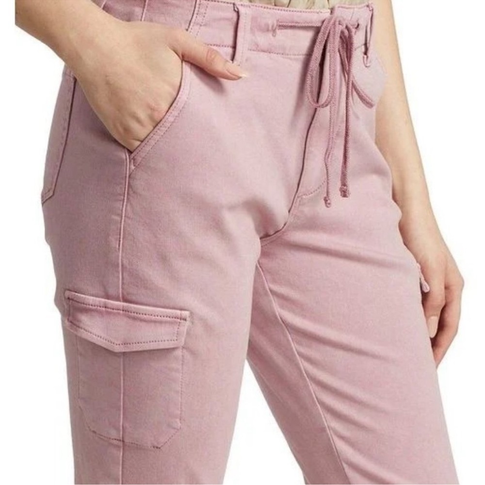 Paige Christy Cargo Jeans Pants VINTAGE GARDEN ROSE sz 30 - Picture 2 of 7
